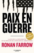 Cover: Paix en guerre - Calmann-L&eacute;vy