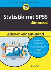 Abbildung von: Statistik mit SPSS für Dummies Alles in einem Band - Wiley-VCH