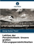 Cover: Lektion der Persoenlichkeit - Verlag Unser Wissen