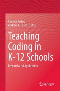 Enlarge image Cover: Teaching Coding in K-12 Schools - Springer