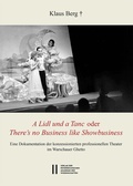 Cover: "A Lidl und a Tanc" oder "There's no Business like Showbusiness" - Verlag der &ouml;sterreichischen Akademie der Wissenschaften