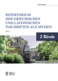 Cover: Repertorium der griechischen und lateinischen Inschriften aus Mysien - Verlag der &ouml;sterreichischen Akademie der Wissenschaften