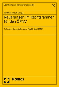 Abbildung von: Neuerungen im Rechtsrahmen für den ÖPNV - Nomos