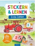 Cover: Stickern & Lernen - Erste Zahlen - arsEdition
