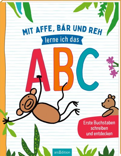 Abbildung von: Mit Affe, Bär und Reh lerne ich das ABC - arsEdition