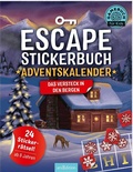 Cover: Escape-Stickerbuch - Adventskalender - Das Versteck in den Bergen - arsEdition