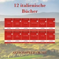 Cover: 12 italienische B&uuml;cher (B&uuml;cher + Audio-Online) - Lesemethode von Ilya Frank - EasyOriginal Verlag