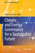 Cover: Climate and Energy Governance for a Sustainable Future - Springer