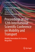 Cover: Proceedings of the 12th International Scientific Conference on Mobility and Transport - Springer