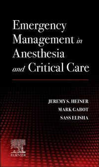 Bild: Emergency Management in Anesthesia and Critical Care - Churchill Livingstone