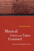 Cover: Musical Lives and Times Examined - Naval Institute Press