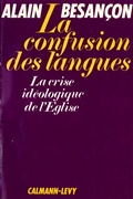 Cover: La Confusion Des Langues - Calmann-Levy