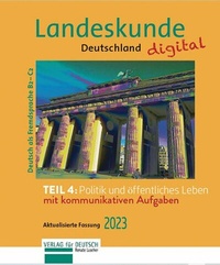 Abbildung von: Landeskunde Deutschland digital Teil 4: Politik und öffentliches Leben. Aktualisierte Fassung 2023 - Hueber Verlag