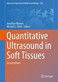 Abbildung von: Quantitative Ultrasound in Soft Tissues - Springer