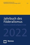 Abbildung von: Jahrbuch des Föderalismus 2022 - Nomos