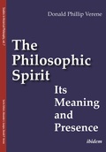 Cover: The Philosophic Spirit - ibidem