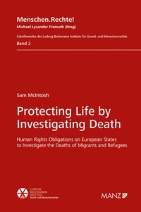 Enlarge image Cover: Protecting Life by Investigating Death - Manz
