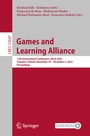 Cover: Games and Learning Alliance - Springer