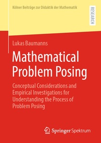 Abbildung von: Mathematical Problem Posing - Springer Spektrum