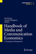 Cover: Handbook of Media and Communication Economics - Springer