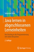 Cover: Java lernen in abgeschlossenen Lerneinheiten - Springer Vieweg