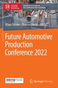 Cover: Future Automotive Production Conference 2022 - Springer Vieweg
