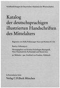 Cover: Katalog der deutschsprachigen illustrierten Handschriften des Mittelalters Band 9, Lfg. 4/5 - Bayerische Akademie der Wissenschaften