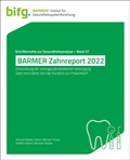 Cover: BARMER Zahnreport 2022 - Barmer