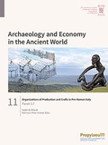 Cover: Organizations of Production and Crafts in Pre-Roman Italy - Propylaeum