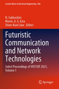 Enlarge image Cover: Futuristic Communication and Network Technologies - Springer