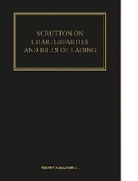 Abbildung von: Scrutton on Charterparties and Bills of Lading - Sweet & Maxwell