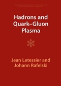 Cover: Hadrons and Quark-Gluon Plasma - Cambridge University Press
