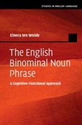 Cover: The English Binominal Noun Phrase - Cambridge University Press