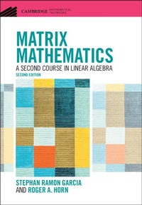 Abbildung von: Matrix Mathematics - Cambridge University Press