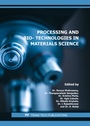 Cover: Processing and Bio- Technologies in Materials Science - Trans Tech Publications Ltd