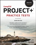 Cover: CompTIA Project+ Practice Tests - Wiley-Scrivener