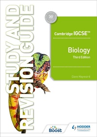 Enlarge image Cover: Cambridge IGCSE(TM) Biology Study and Revision Guide Third Edition - Hodder Education