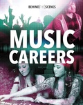 Cover: Behind-the-Scenes Music Careers - Raintree Publishers