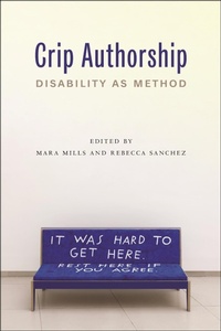 Abbildung von: Crip Authorship - New York University Press