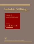 Cover: Animal Cell Culture Methods - Academic Press