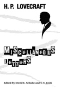 Cover: Miscellaneous Letters - Hippocampus Press