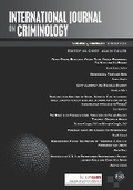 Cover: International Journal on Criminology - Westphalia Press