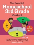 Cover: The Essential Homeschool 3rd Grade Workbook - Rockridge Press