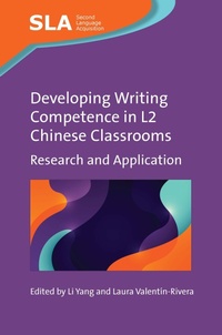 Enlarge image Cover: Developing Writing Competence in L2 Chinese Classrooms - Multilingual Matters