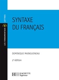 Cover: La Syntaxe Du Francais - Hachette Education