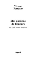 Cover: Mes Passions de Toujours - Fayard