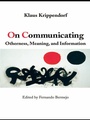 Cover: On Communicating - Routledge