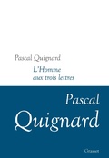 Cover: L'homme aux trois lettres - Grasset