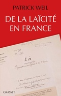 Cover: De la la&iuml;cit&eacute; en France - Grasset