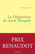 Cover: La Disparition de Josef Mengele - Grasset